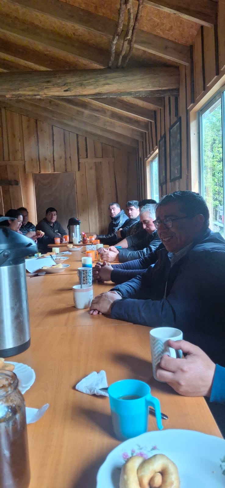 Alex Nahuelquín visita comunidad Williche Fundo Miraflores en Chonchi
